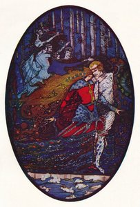 De Ontmoeting, c1918 door Harry Clarke