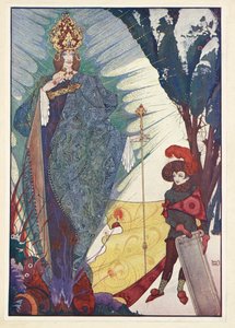 De Sneeuwkoningin. Kay en de Sneeuwkoningin. door Harry Clarke