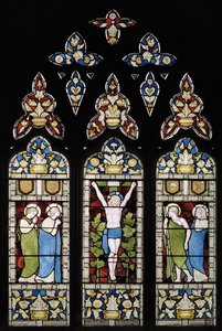De Kruisiging, Oostraam