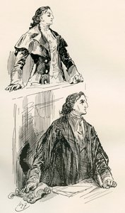 Illustratie voor de roman Een verhaal van twee steden van Charles Dickens door Harry Furniss