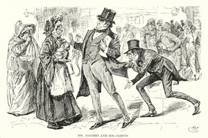 Illustratie voor Great Expectations door Charles Dickens (litho) door Harry Furniss