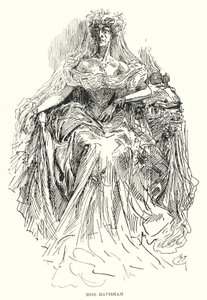 Illustratie voor Great Expectations door Charles Dickens door Harry Furniss