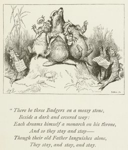 Illustratie voor Sylvie en Bruno door Lewis Carroll door Harry Furniss