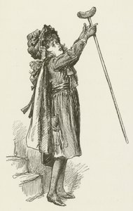 Illustratie voor Sylvie en Bruno door Lewis Carroll door Harry Furniss