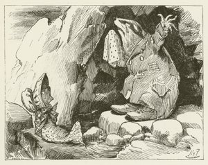 Illustratie voor Sylvie en Bruno door Lewis Carroll door Harry Furniss