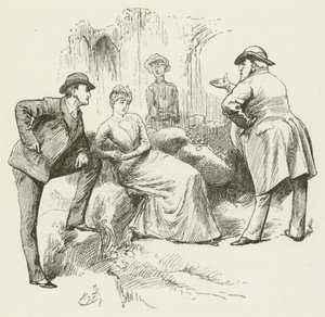 Illustratie voor Sylvie en Bruno door Lewis Carroll door Harry Furniss