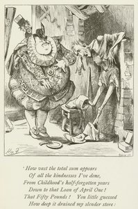 Illustratie voor Sylvie en Bruno door Lewis Carroll door Harry Furniss