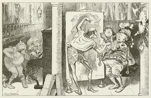 Illustratie voor Sylvie en Bruno door Lewis Carroll door Harry Furniss