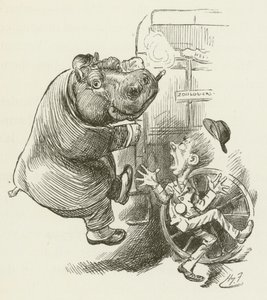 Illustratie voor Sylvie en Bruno door Lewis Carroll door Harry Furniss