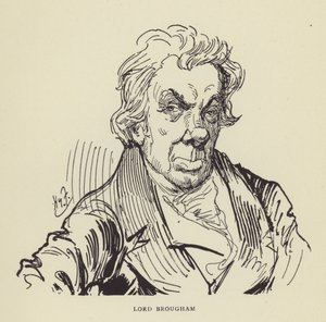 Lord Brougham door Harry Furniss