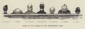 Enkele hoofden van de regering door Harry Furniss