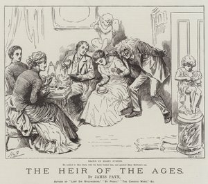 De Erfgenaam van de Eeuwen, door James Payn door Harry Furniss