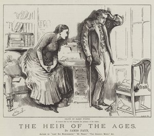 De Erfgenaam der Eeuwen, door James Payn door Harry Furniss