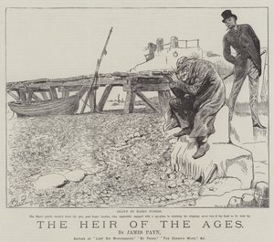 De erfgenaam der eeuwen, door James Payn door Harry Furniss