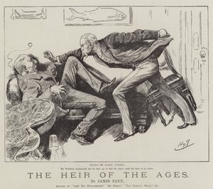 De Erfgenaam van de Eeuwen, door James Payn door Harry Furniss