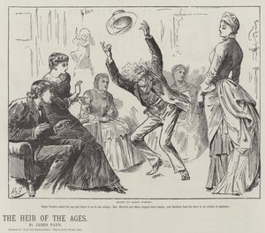 De erfgenaam der eeuwen, door James Payn door Harry Furniss