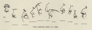 De Noes-es (d.w.z. neuzen van politici) hebben het - 1883