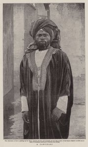 Een Zanzibariet door Harry Hamilton Johnston