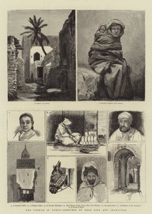 De Fransen in Tunis, schetsen van Arabisch leven en karakter