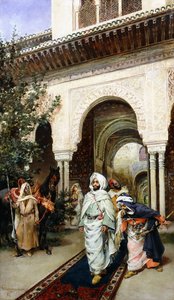 Vertrek uit het Alhambra, 1887
