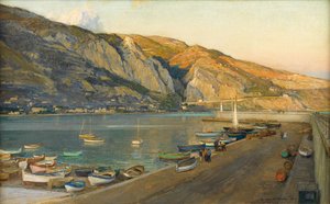 De haven van Menton, Côte d