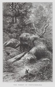 Het insect: Het bos van Fontainebleau door Hector Giacomelli