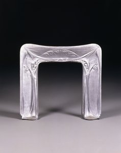 Een open haard, c.1904 door Hector Guimard