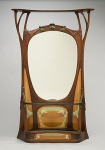 Kapstok, 1898 door Hector Guimard