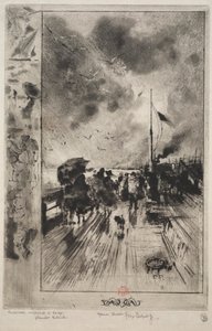 Een pier in Engeland