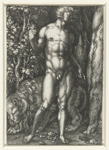 Adam door Heinrich Aldegrever