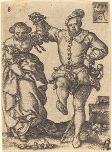 Dansend Paar, 1551