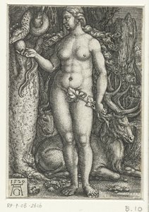 Eva door Heinrich Aldegrever