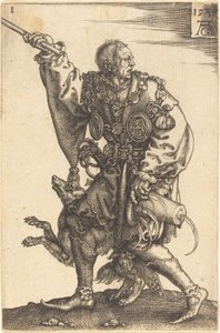 Grote Bruiloftsdansers door Heinrich Aldegrever
