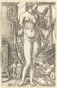 Luna door Heinrich Aldegrever