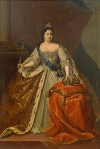 Portret van keizerin Catharina I. 1684-1727