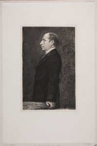 Karl Mantzius door Heinrich Dohm