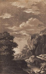 Berglandschap door Heinrich Grosch