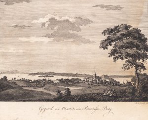 Omgeving van Plön door Heinrich Grosch