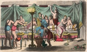 Griekenland ten tijde van de Republieken: Banket en gymnastiek