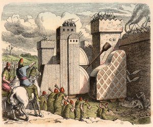 Mesopotamië, Assyrië: bestorming van een fort