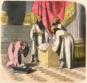 Oude Oriënt, Perzen: Tovenaar door Heinrich Leutemann