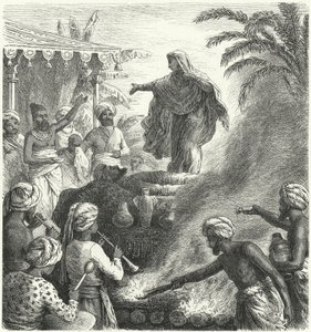 Suttee, hindoeïsche begrafenisritueel