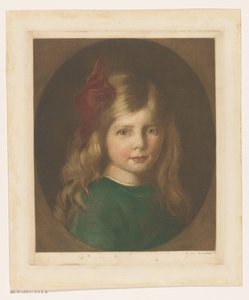 Portret van een onbekend meisje