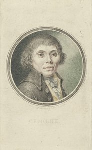 Portret van Karl Philipp Moritz 1756-1793, 1795