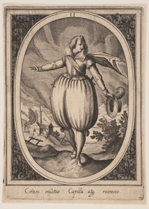 Plaat 11 uit Militaire figuren door Heinrich Ulrich