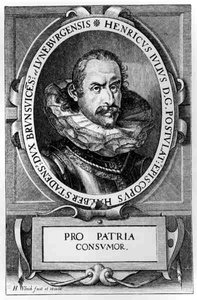 Portret van Hendrik de Jongere (1489-1568), Hertog van Brunswijk, Luneburg en Wolfenbuttel