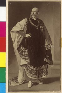 Keizer van Oostenrijk Franz Joseph I door Heinrich von Angeli