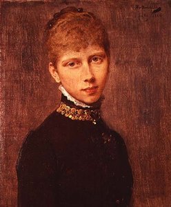 Portret van Prinses Victoria van Pruisen