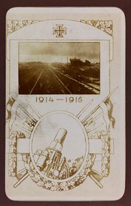 Eerste Wereldoorlog: Oekraïne in de jaren 1914-1916 tijdens de invasie van het Duitse leger. Spoorwegen