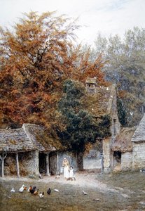 Bij Lower Dowdeswell, nabij Cheltenham